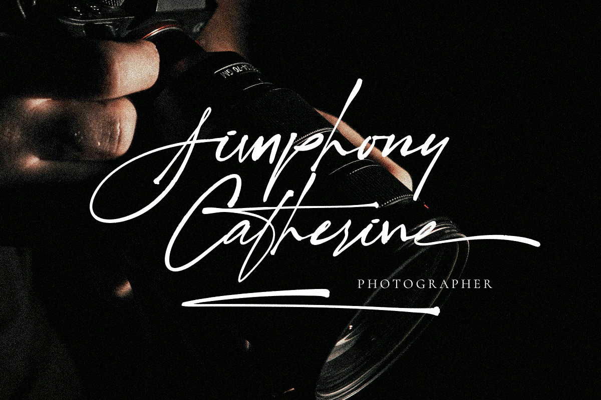 Bathari Script | Signature Font, a Script Font by Scratch Design (Photo 9 of 15)