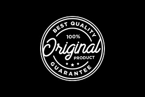 Original Stamp Vintage Emblem Logo