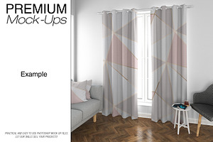 Curtains Mockup Set