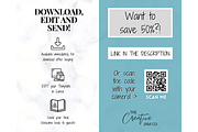 Airbnb Welcome Book Template - Blue, a Poster Template by Templatables (Thumbnail 10 of 11)
