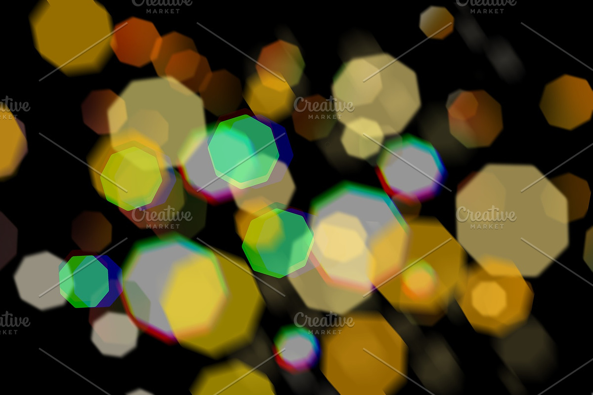 Bokeh Light Overlays, a Texture Graphic by alexdndz