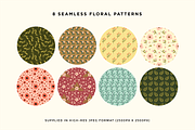 Colorful Pastel Floral Illustrations, a Pattern Graphic by Rough Edges Supply Co. (Thumbnail 6 of 10)