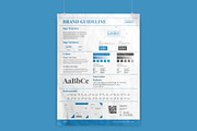 A3 Brand Guideline poster, a Presentation Template by Graphic Template (Thumbnail 5 of 7)