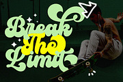Mafhea - Vintage Retro Font, a Script Font by Letter Fresh (Thumbnail 10 of 12)