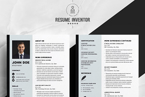 Ethical Hacker Resume/Cv Template