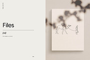 Wisemen Line Drawings, an Illustration by Whimsy Works (Thumbnail 2 of 3)