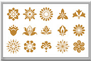 Vector floral set. Spring or summer, an Object Graphic by RODINA (Thumbnail 3 of 3)