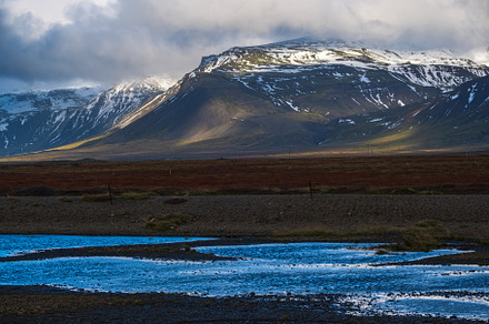 View during auto trip in West Iceland highlands, Snaefellsnes pe, a Nature Photo by YuriyB