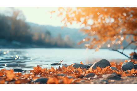 natural orange color blur, a Nature Photo by pikepicture