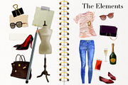 Fashion Lifestyle Set for Procreate, a Brush Add-On by Sofydoll Designs (Thumbnail 7 of 10)