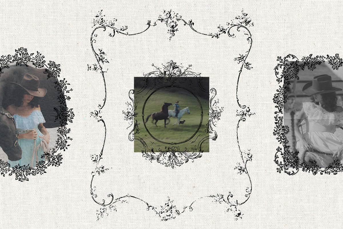L’Atelier Vintage Ornamental Frames, an Object Graphic by lerinartstudio (Photo 4 of 11)