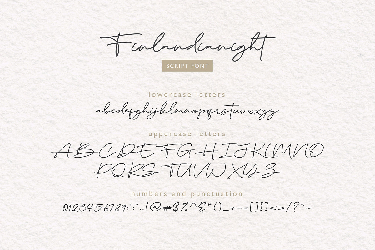 Finlandianight Script Signature Font, a Script Font by yantodesign (Photo 10 of 10)