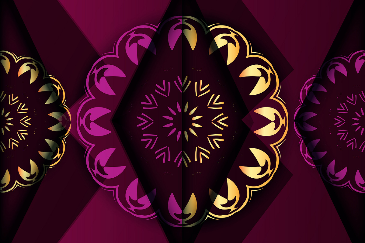 Mandala Ornamental Geometry Bundle, a Background Graphic by NJ Himel (Photo 23 of 92)