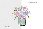 Procreate Watercolor Paper Canvas, a Layer Style Add-On by Wicked Creative (Thumbnail 4 of 7)