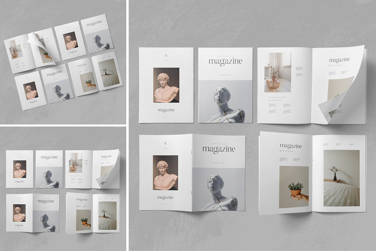 Magazine Mockup, a Product Mockup by ZippyPixels (Photo 1 of 4)