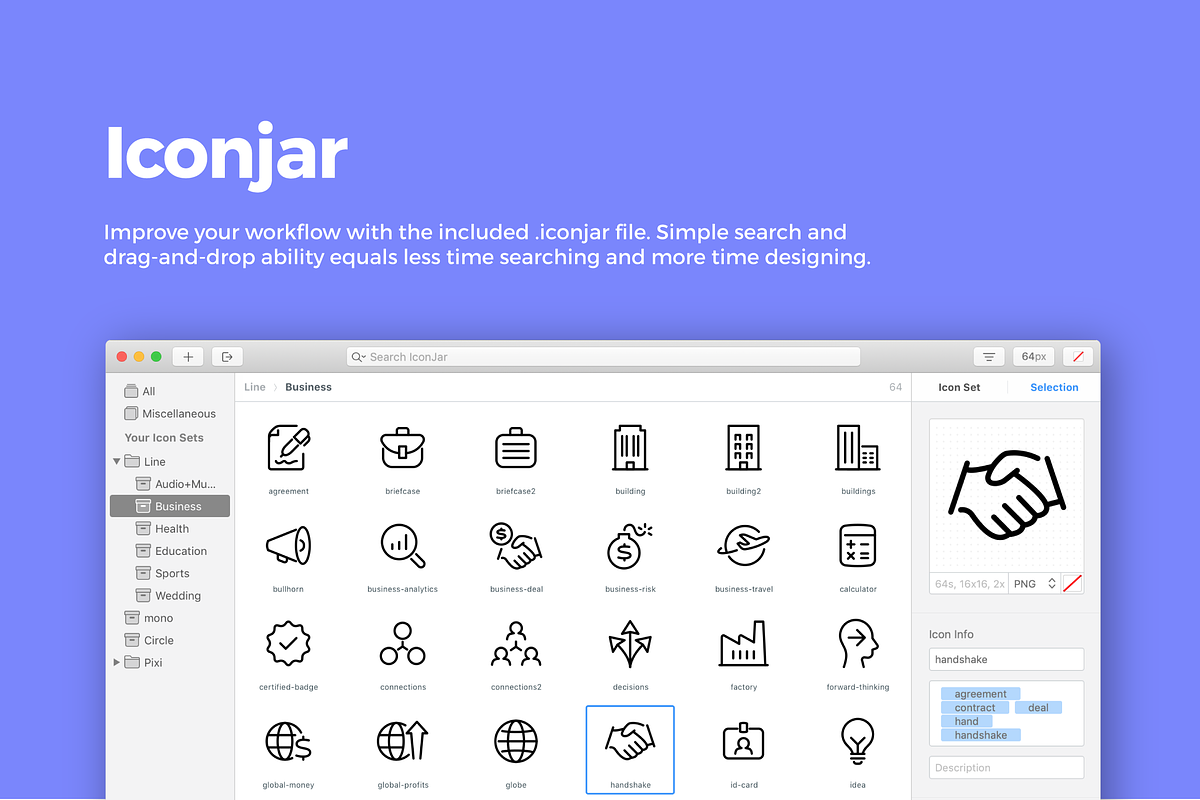 Business Icons — Pixi Line, an Outline Icon by Scott Dunlap (Photo 9 of 9)