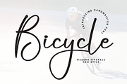 Bicycle | Script Font, a Handwritten Font by Scratchones (Thumbnail 1 of 9)