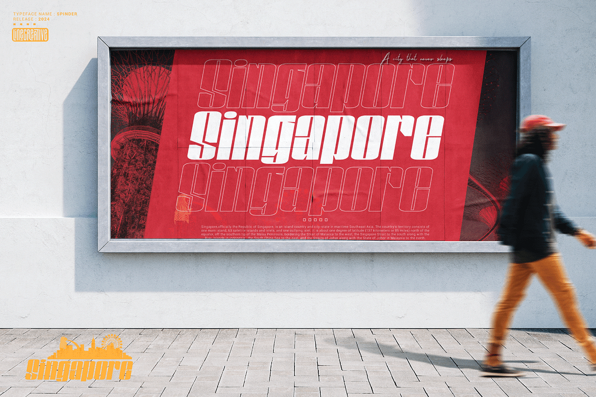 Spinde a typeface, a Sans Serif Font by Linecreative (Photo 9 of 10)