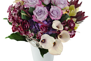 Colorful floral bouquet.