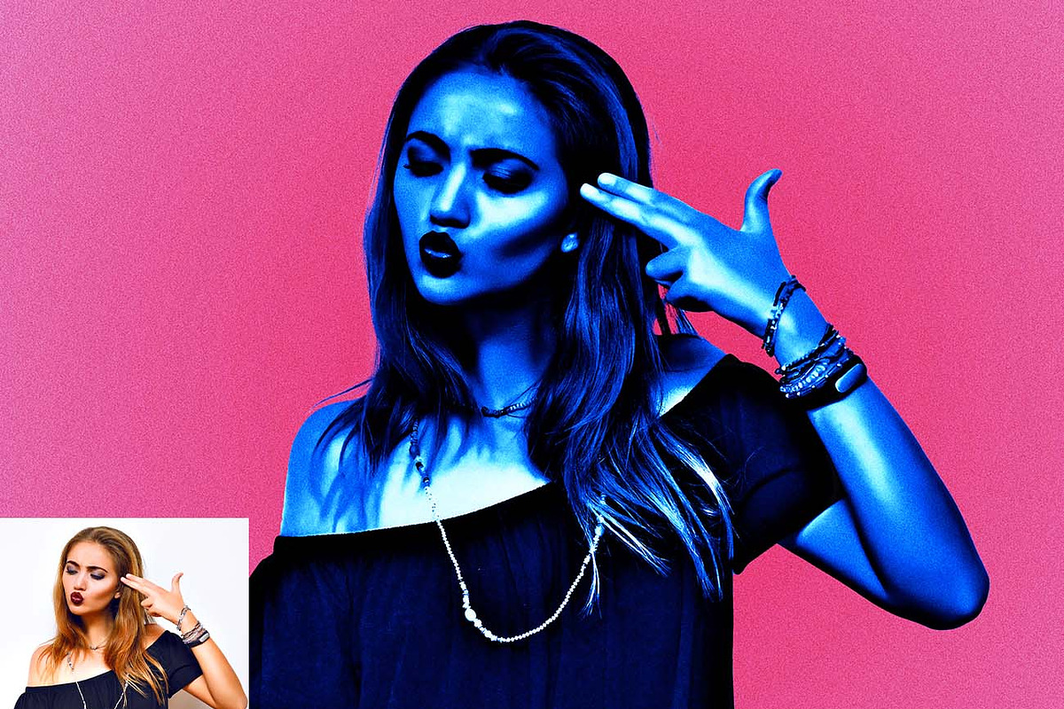 Stunning Fashion Portrait Ps Action, an Action Add-On by Studio Retouch (Photo 7 of 10)