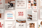 Feminine Instagram Templates, a Social Media Template by Kseniia_Design (Thumbnail 7 of 12)