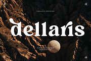 Dellaris, a Serif Font by Zafiratype (Thumbnail 1 of 13)