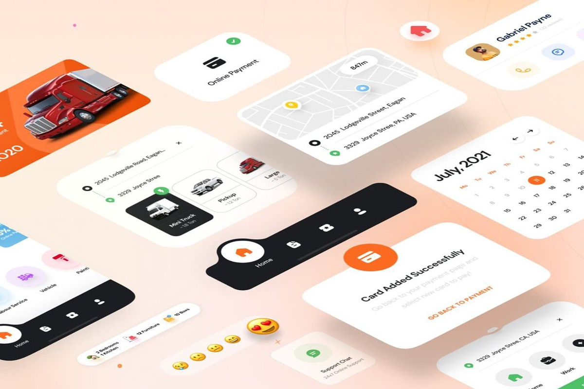 Shifty - Home Service App UI Kit, an UI Kit Template by Lumina_ui_ux202 (Photo 6 of 8)