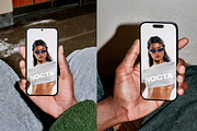 Smartphone Mockup Collection NC-33, a Device Mockup by NOCTA SUPPLY (Thumbnail 4 of 4)