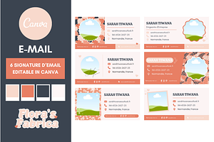 E-Mail Signature Templates Canva