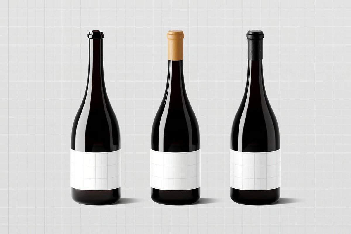Wine Bottle Mockup, a Product Mockup by zpackcreative (Photo 3 of 4)
