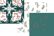 Lobster Meadow Lace Folk, a Pattern Graphic by NayaChu (Thumbnail 7 of 11)