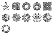 Celtic Knot Style Symbols, an Object Graphic by BackYard Graphics Co. (Thumbnail 10 of 10)