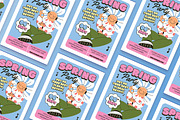 Spring Party Flyer, a Flyer Template by Aiyari Graphic (Thumbnail 2 of 3)