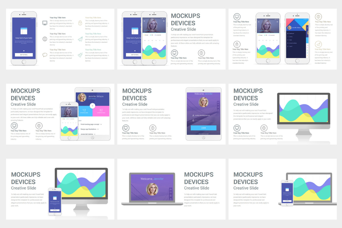 Modern Minimal PowerPoint Template, a Presentation Template by SlideArt (Photo 16 of 22)