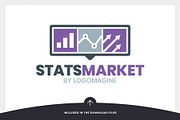 Stats Market Logo Template, a Branding & Logo Template by LOGOMAGINE (Thumbnail 7 of 13)