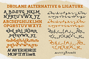 Drolane Font Duo, a Handwritten Font by madeDeduk (Thumbnail 8 of 8)