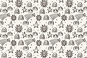Whimsical Folk Doodle Patterns, a Pattern Graphic by Lyolya Profitrolya (Thumbnail 7 of 7)