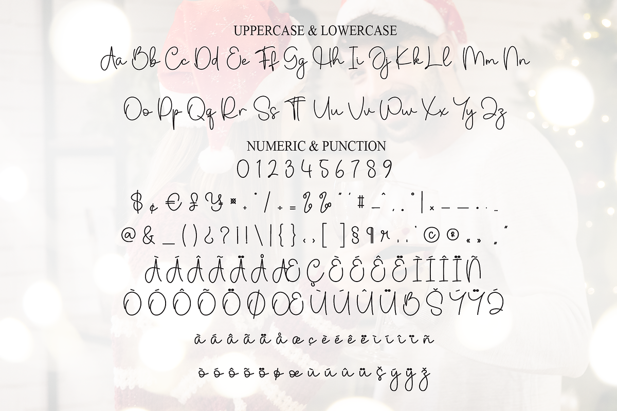 Romantic Christmas | Script Font, a Handwritten Font by Scratchones (Photo 7 of 8)