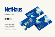NetHaus - Business Card, a Business Card Template by StreaksideStd (Thumbnail 3 of 3)