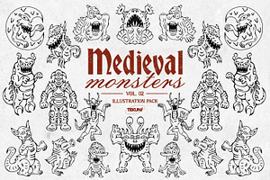 Medieval Monsters Vol 2