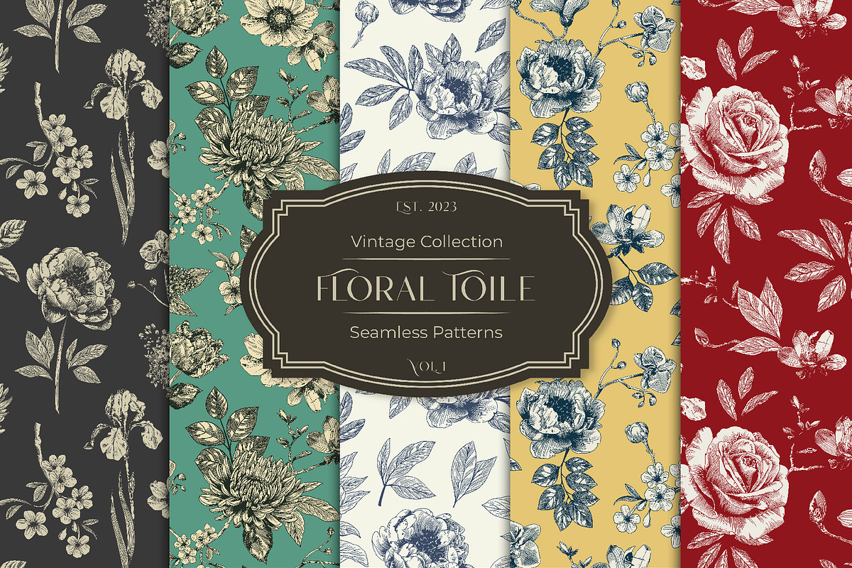 20 in 1 - Seamless Patterns Bundle, a Pattern Graphic by AnnArt (Photo 11 of 24)