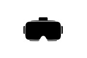 50 VR Goggles Headset Silhouette, an Illustration by yasushie (Thumbnail 43 of 51)