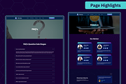Arena - ICO Lunching Website UI Kit, an UI Kit Template by Uptechies (Thumbnail 4 of 4)