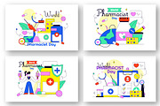10 World Pharmacists Day, a Healthcare Illustration by denayunebgt (Thumbnail 2 of 4)