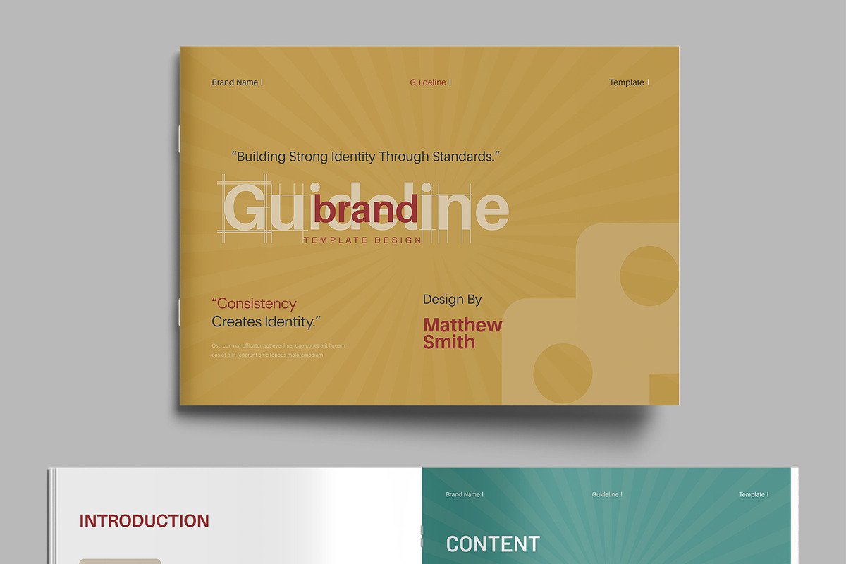 Corporate Identity Guideline Design