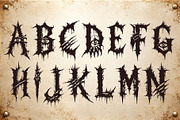AGERDON - Brutal Grunge Core, a Handwritten Font by HypeWorksCo (Thumbnail 7 of 10)