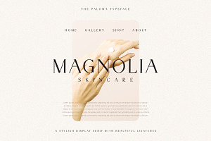 The Paloma - Modern Serif Font