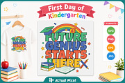 First Day of Kindergarten Bundle, an Education Illustration by Actual Pixel (Thumbnail 3 of 14)