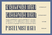 Geomore 3D, a Serif Font by Craft Supply Co. (Thumbnail 3 of 8)