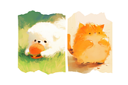 Procreate Soft Brushes, a Brush Add-On by Cozy Brushery (Thumbnail 9 of 9)